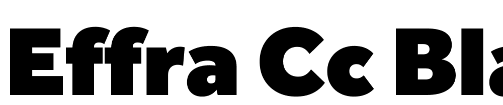 Effra-CC-Black font family download free