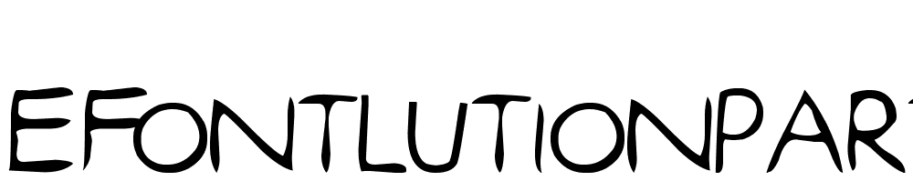 efontlutionpart font family download free