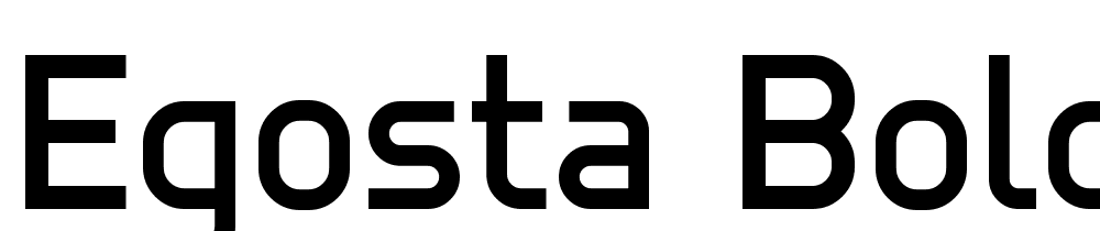 EGOSTA-Bold font family download free