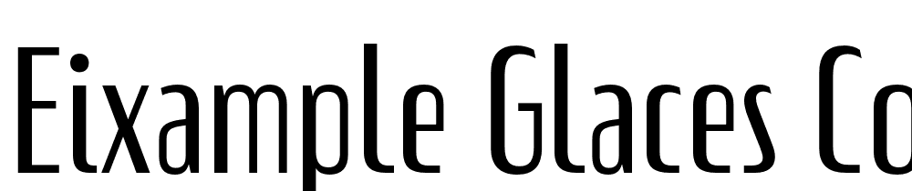 Eixample-Glaces-Contrast-1 font family download free