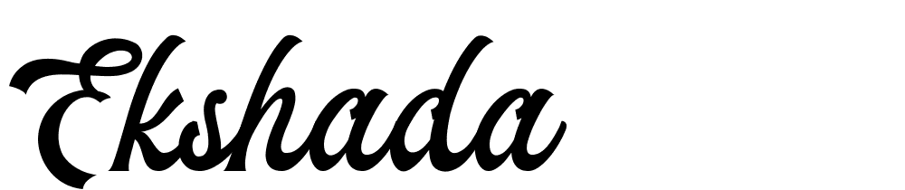 Ekshada font family download free