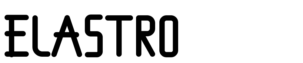 ELASTRO font family download free