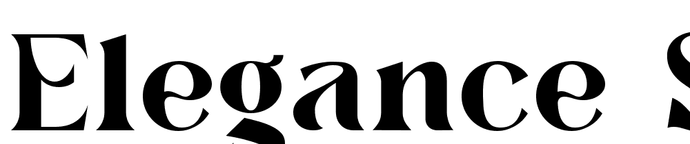 Elegance-Signature-Serif font family download free