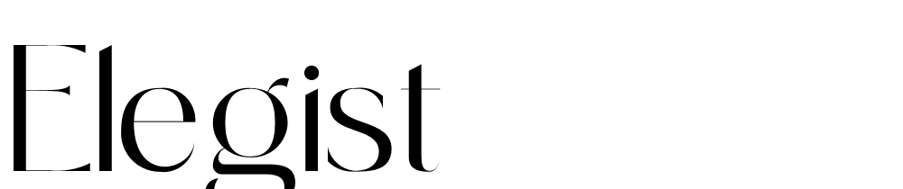 elegist font family download free