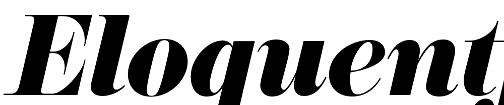 EloquentJFPro-Italic font family download free