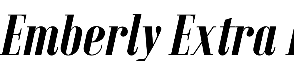 Emberly-Extra-Bold-Italic font family download free