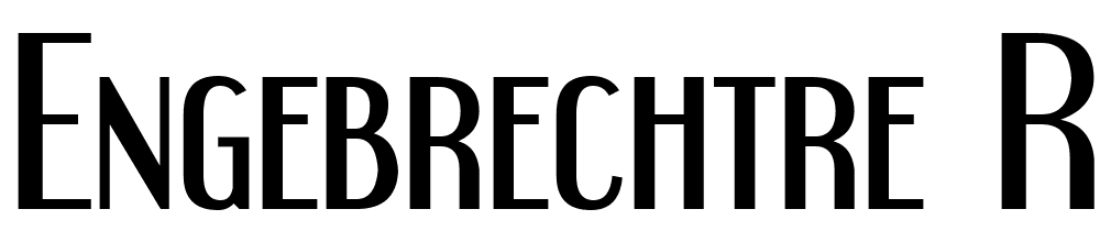 Engebrechtre-Regular font family download free