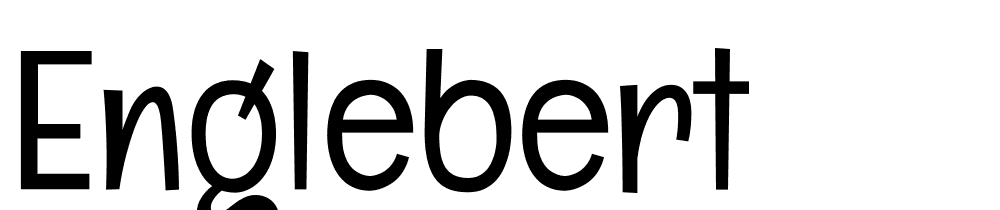 englebert font family download free