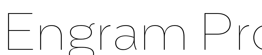 Engram Pro font family download free