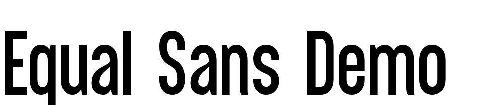 equal_sans_demo font family download free