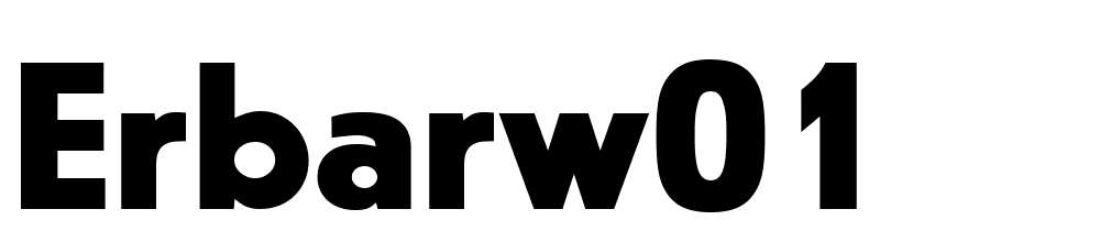 erbarw01 font family download free