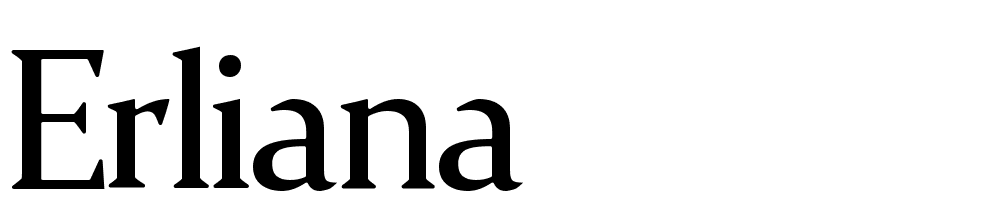 erliana font family download free