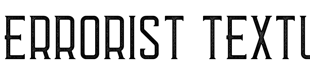 Errorist-Textured font family download free