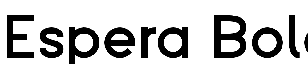 Espera-Bold font family download free