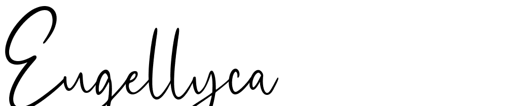 Eugellyca font family download free