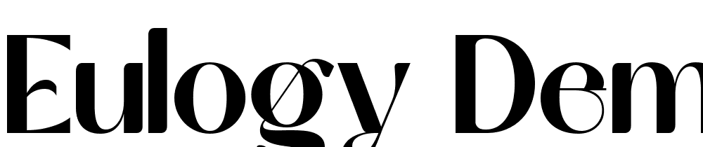 eulogy-demo font family download free