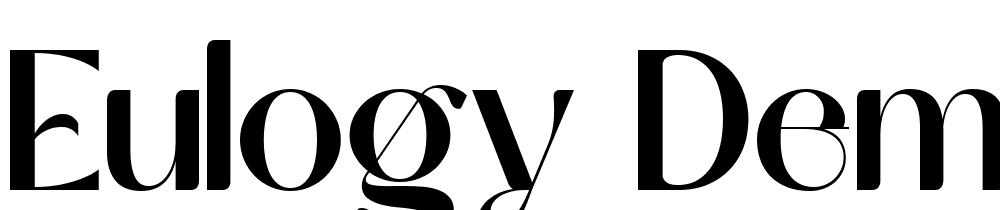 Eulogy-Demo-Medium font family download free