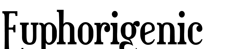 Euphorigenic font family download free