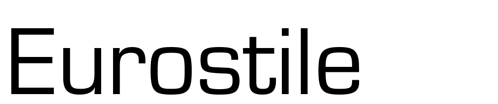 Eurostile font family download free