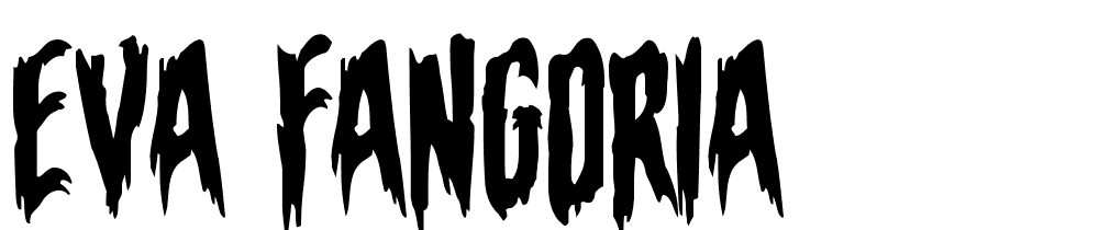 eva_fangoria font family download free