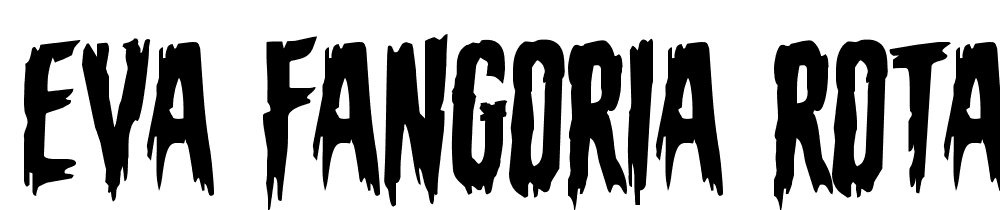 Eva-Fangoria-Rotalic font family download free