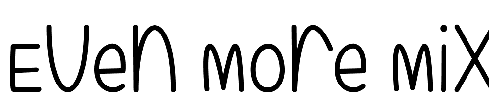 Even-More-Mixed-Up-2 font family download free