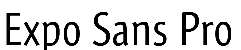 Expo-Sans-Pro-Light-Cond font family download free