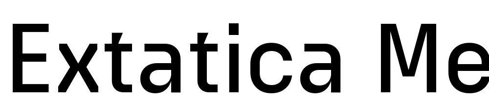 Extatica-Medium font family download free