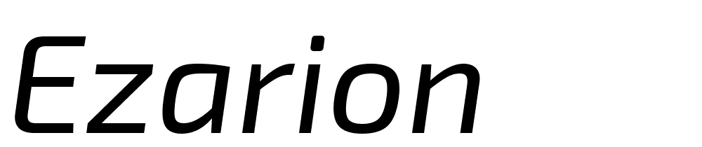 ezarion font family download free