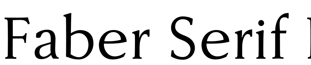 Faber-Serif-Reduced-55-Normal font family download free