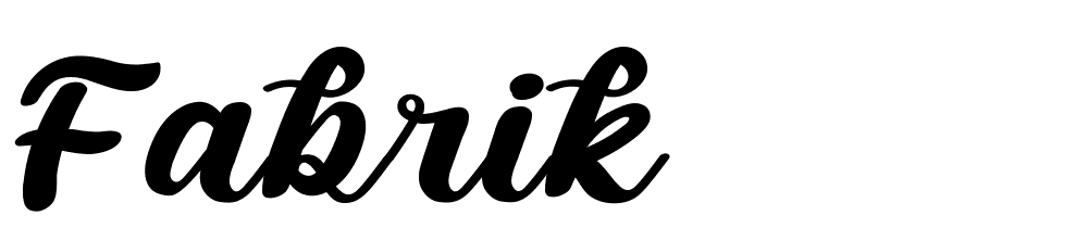 Fabrik font family download free