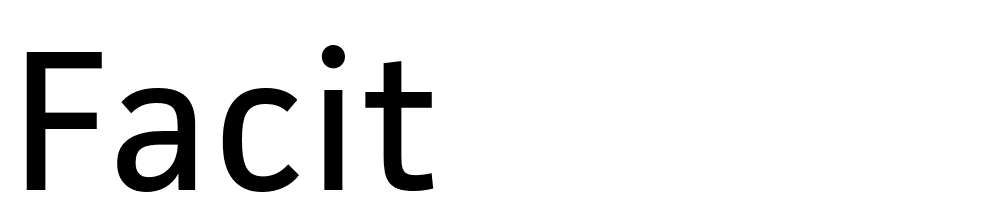 Facit font family download free