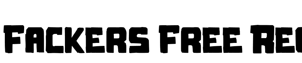 Fackers-Free-Regular font family download free