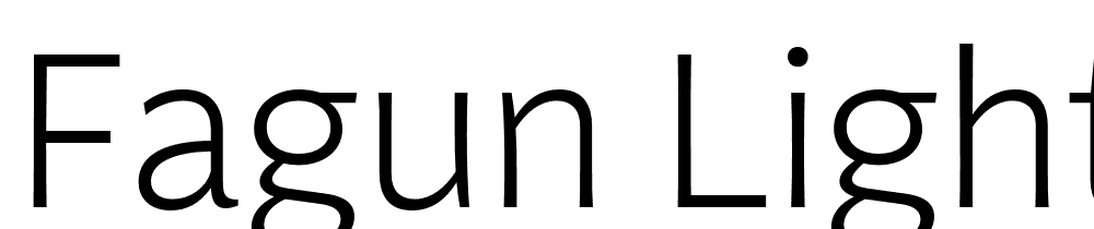 Fagun-Light font family download free