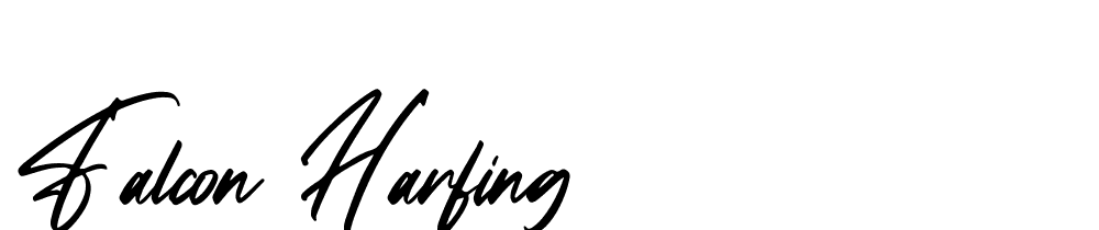 Falcon Harfing font family download free