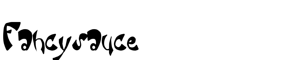 FancySauce font family download free