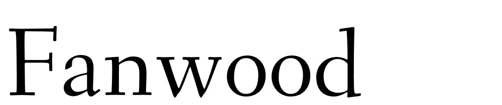 fanwood font family download free