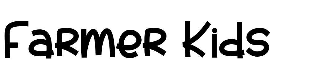 Farmer-Kids font family download free