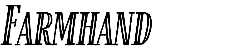 Farmhand font family download free