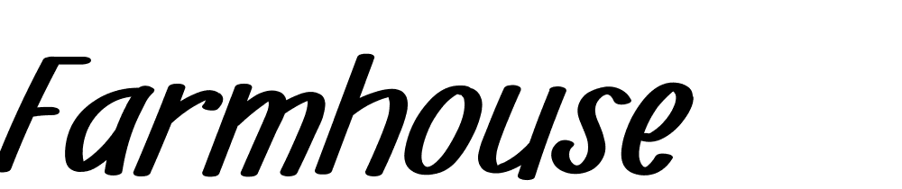 Farmhouse font family download free