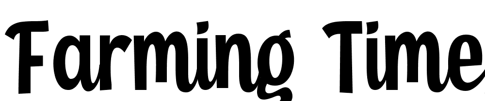 Farming Times font family download free