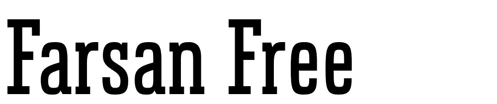 farsan-free font family download free