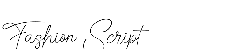 Fashion-Script font family download free