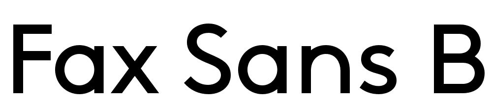 Fax-Sans-Beta font family download free