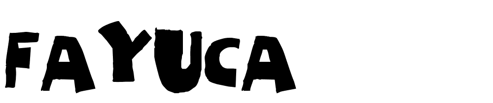 fayuca font family download free