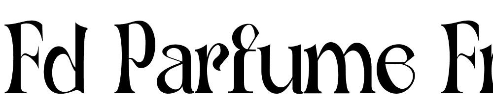 Fd-Parfume-Free-Version-Regular font family download free