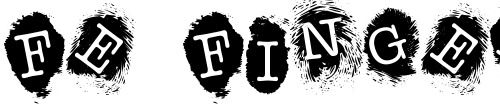 FE-Fingerprints-Inside font family download free