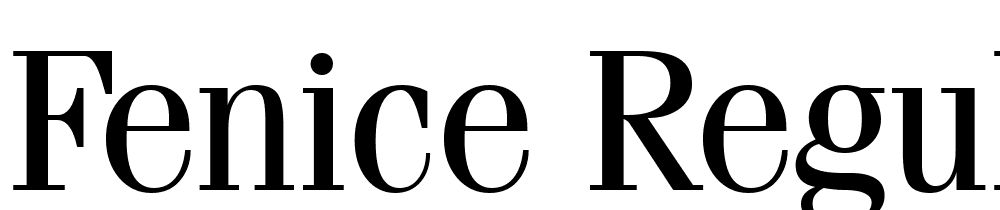 Fenice-Regular-BT font family download free