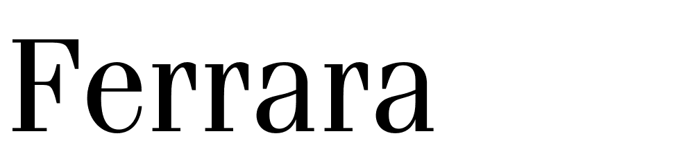 Ferrara font family download free