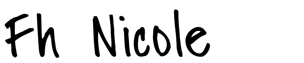 Fh_Nicole font family download free